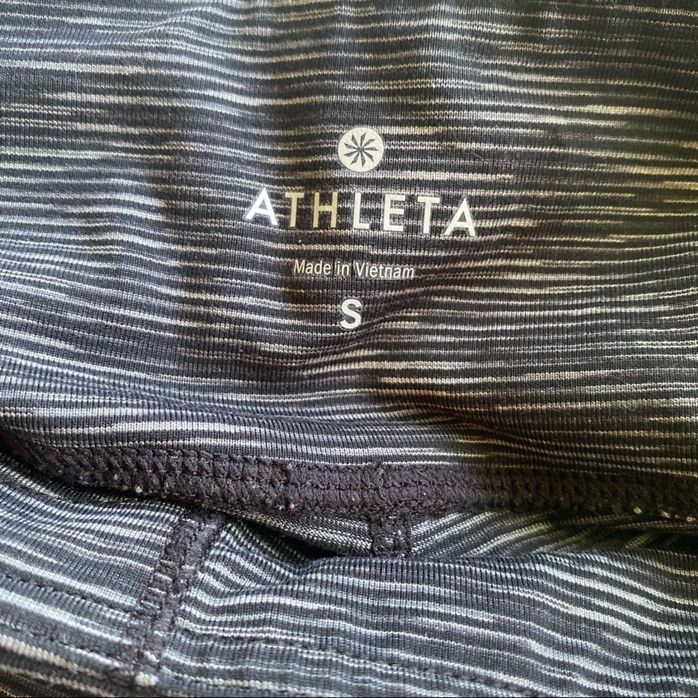 Athleta Energy Chaturanga Capri Gray Leggings S - Picture 7 of 11